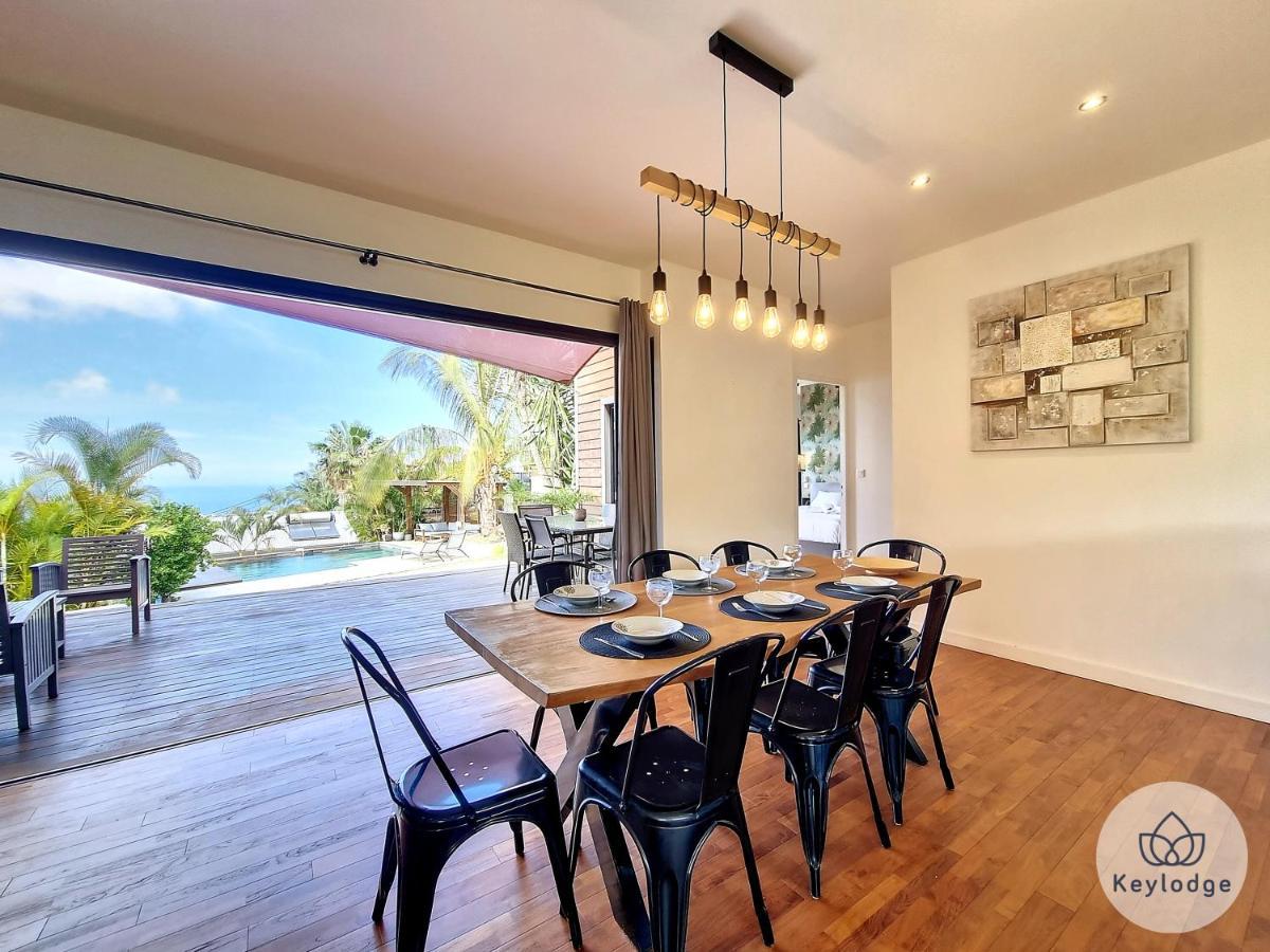 Villa O Baobhai Classee 4 Etoiles - Pisicine Privee Et Vue Mer - Saint-Pierre Extérieur photo